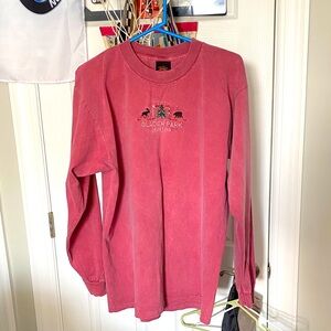 Magenta Glacier Park Montana Long Sleeve Shirt